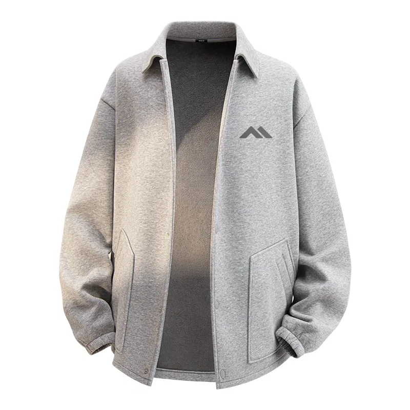 Детская куртка утепленная на флисе MINISO, Цвет: Gray Pea Green — фото 3