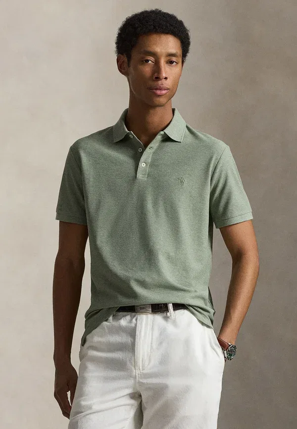 Поло из пике, Polo Ralph Lauren, Greenery Heather