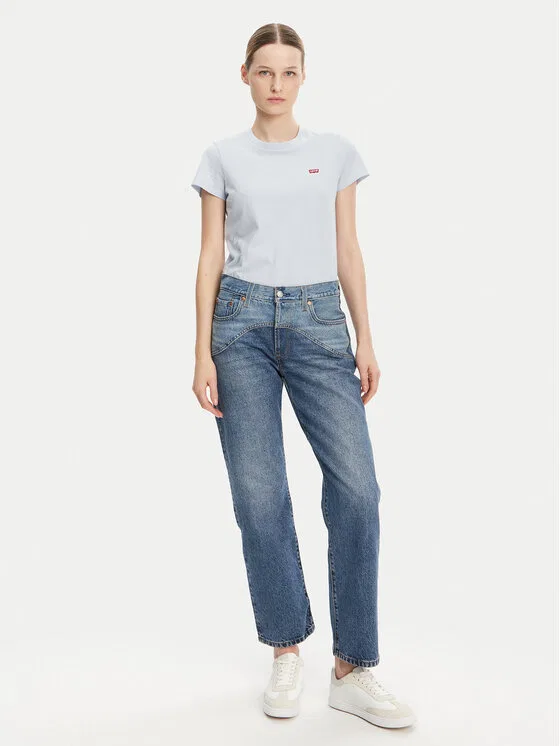 Футболка regular fit Perfect Levi'S, светло-голубой — фото 2