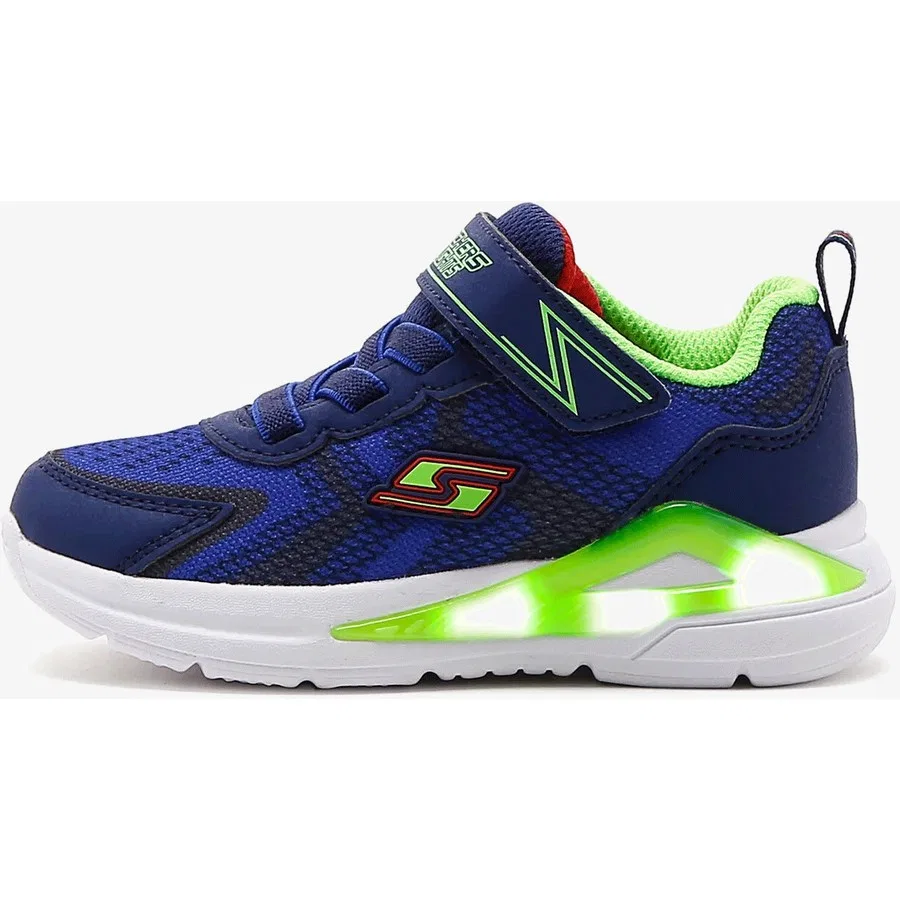 Детские спортивные кроссовки со светящейся подошвой Tri-Namics Skechers, Темно-синий — фото 4