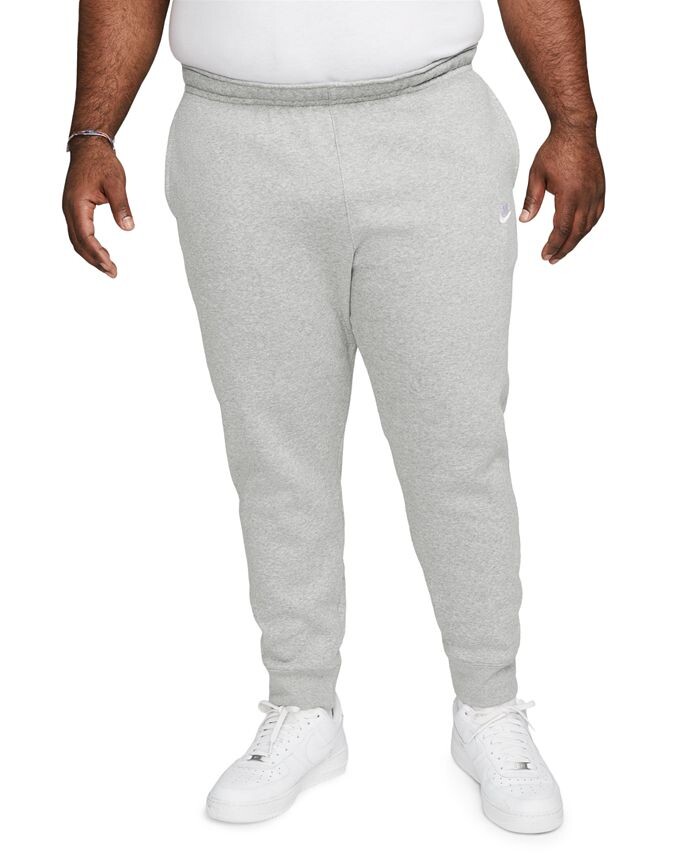 

Мужская спортивная одежда Club Флисовые джоггеры Nike, цвет Gray Heather