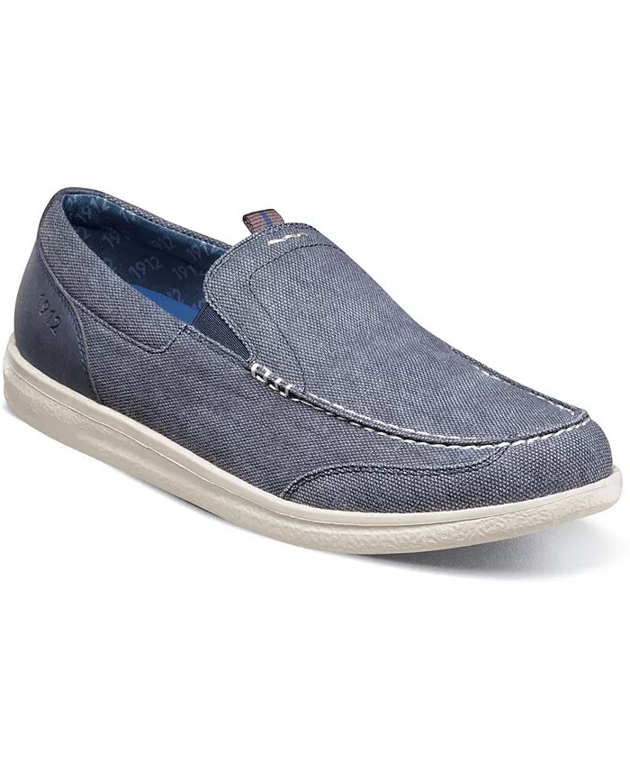 

Мужские туфли Brewski Canvas Venetian Moc Toe Nunn Bush, синий
