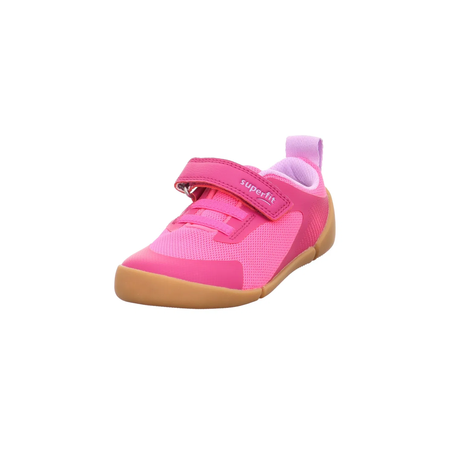 Детские барефут-кроссовки на липучке Superfit, Pink-Lila