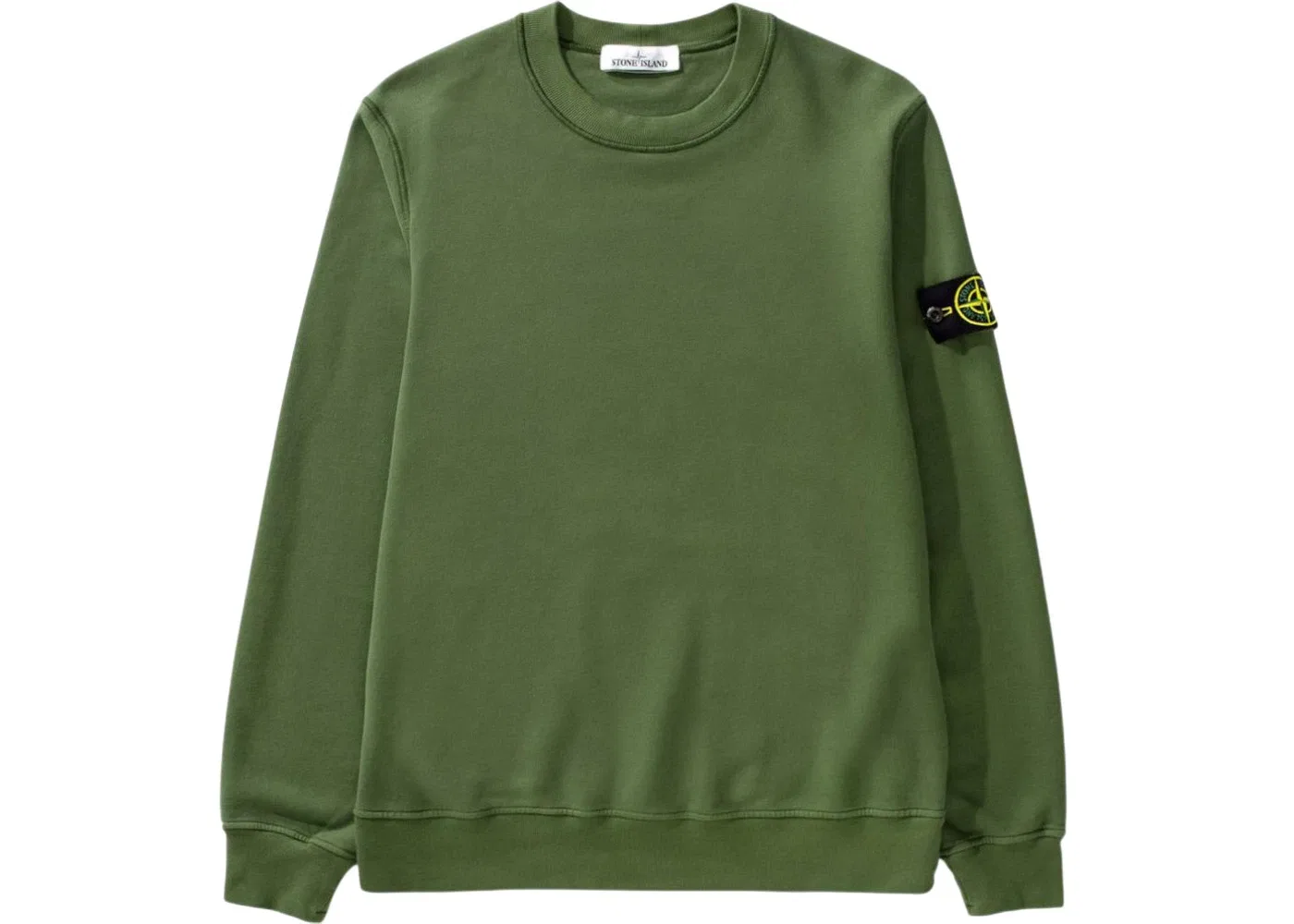 Мужской свитшот хлопковый Stone Island, Green