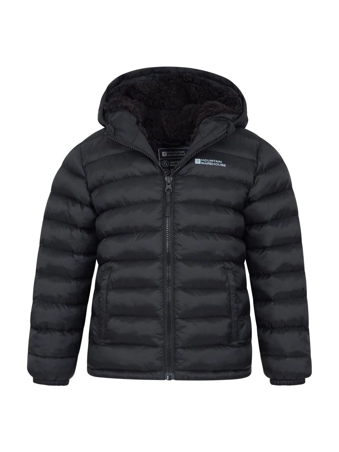 Куртка утепленная с искусственным мехом, Seasons Mountain Warehouse, черный — фото 2