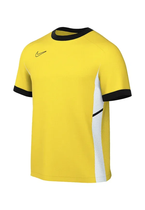 Футболка спортивная, дышащая, Nike Performance, желто-черно-белый