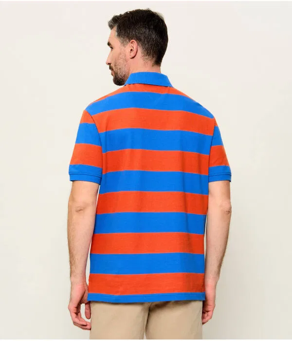 Мужская поло классического кроя Tommy Hilfiger, мультиколор — фото 3