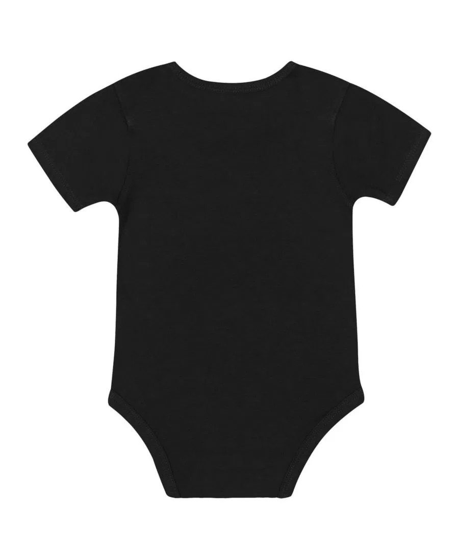 Комплект для новорожденных с боди и слюнявчиком и шапкой Cincinnati Bengals Dynamic Duo Outerstuff, Black — фото 2