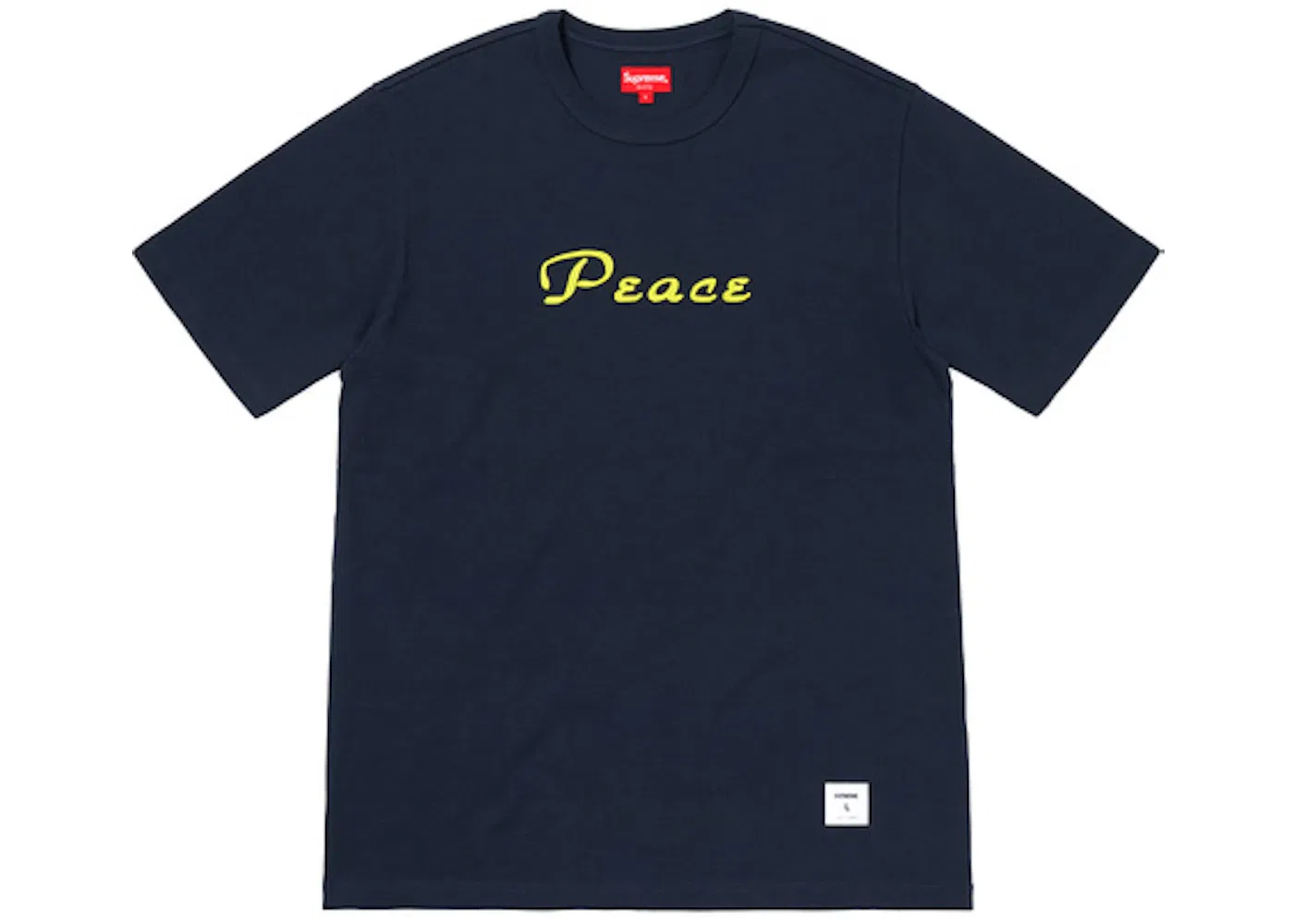 Мужская футболка Supreme Peace Top Navy