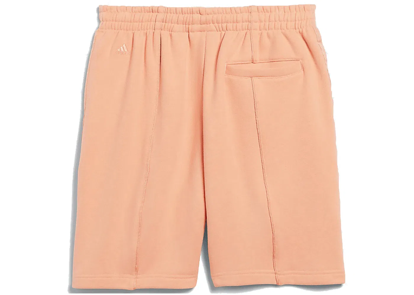 Унисекс шорты из футера без рукавов Shorts (All Gender) Adidas, Ambient Blush — фото 2