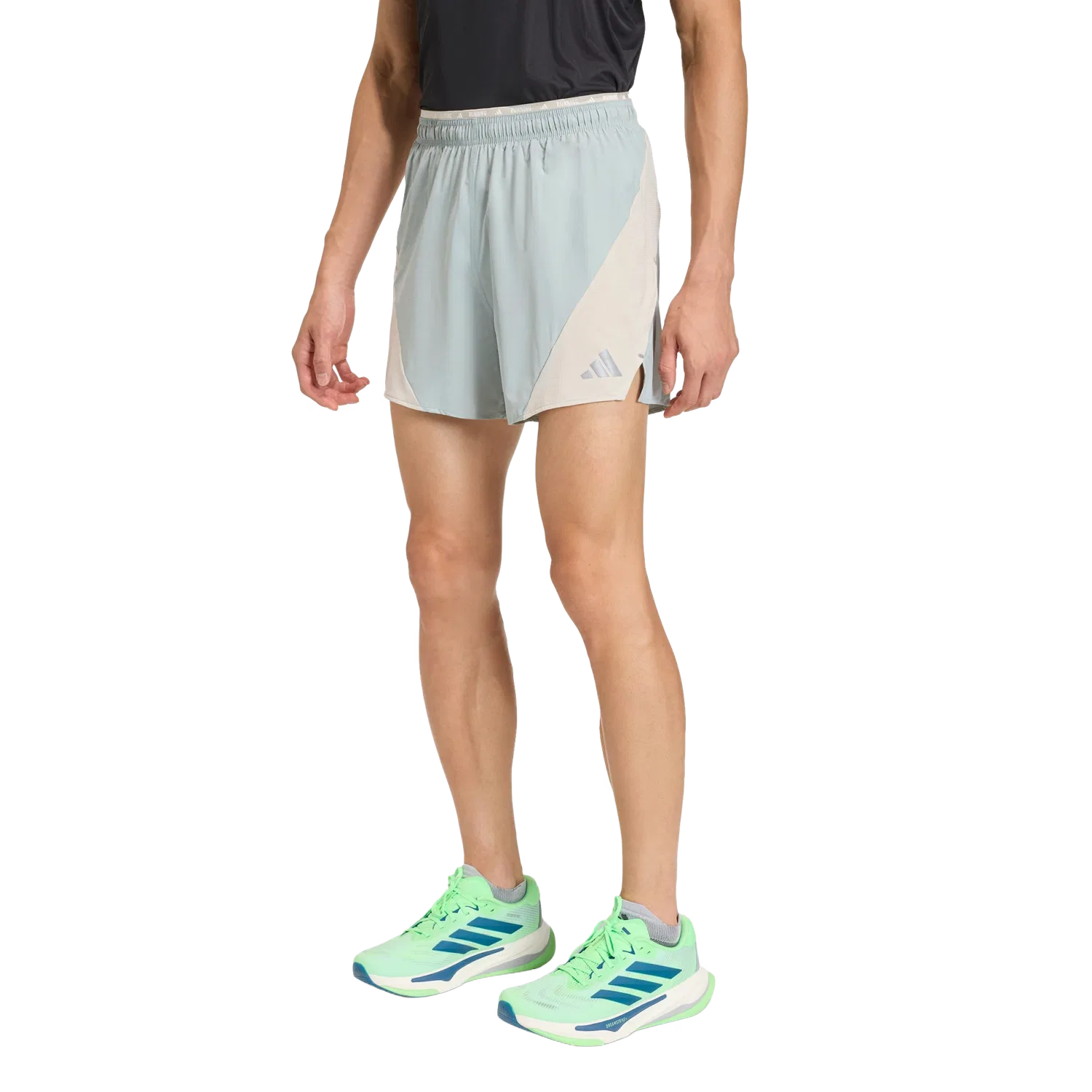 Мужские беговые шорты adi365Breeze Adidas, зеленый — фото 2