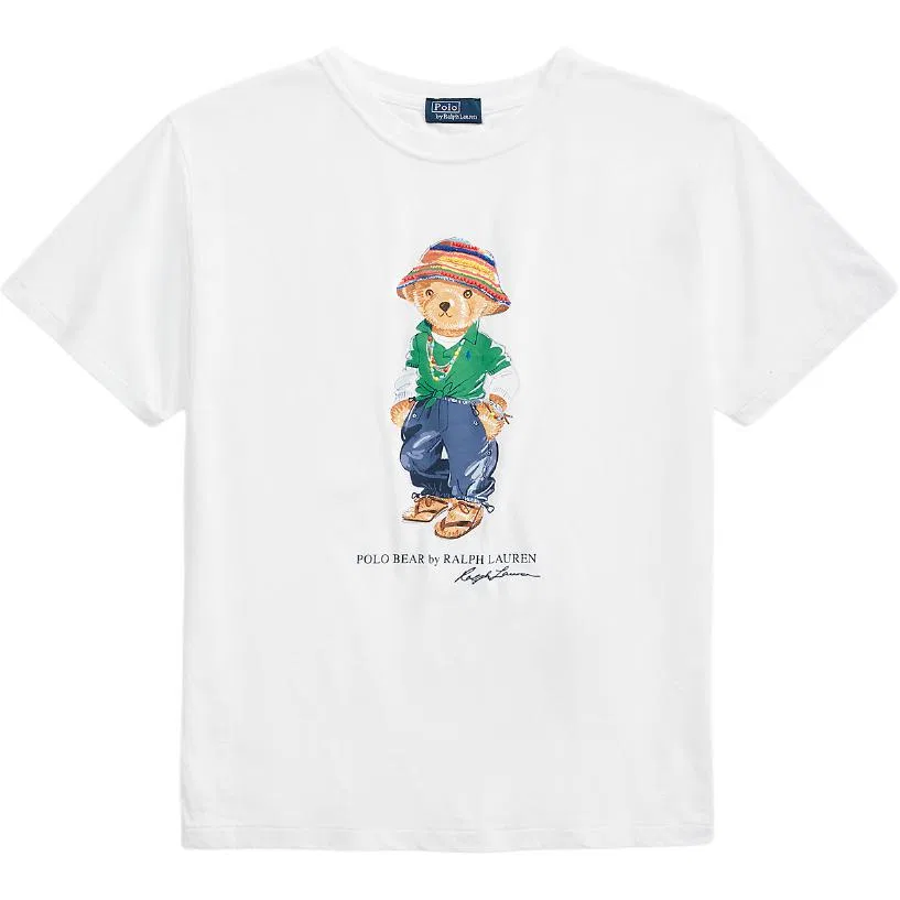 Женская футболка с коротким рукавом Polo Ralph Lauren, White