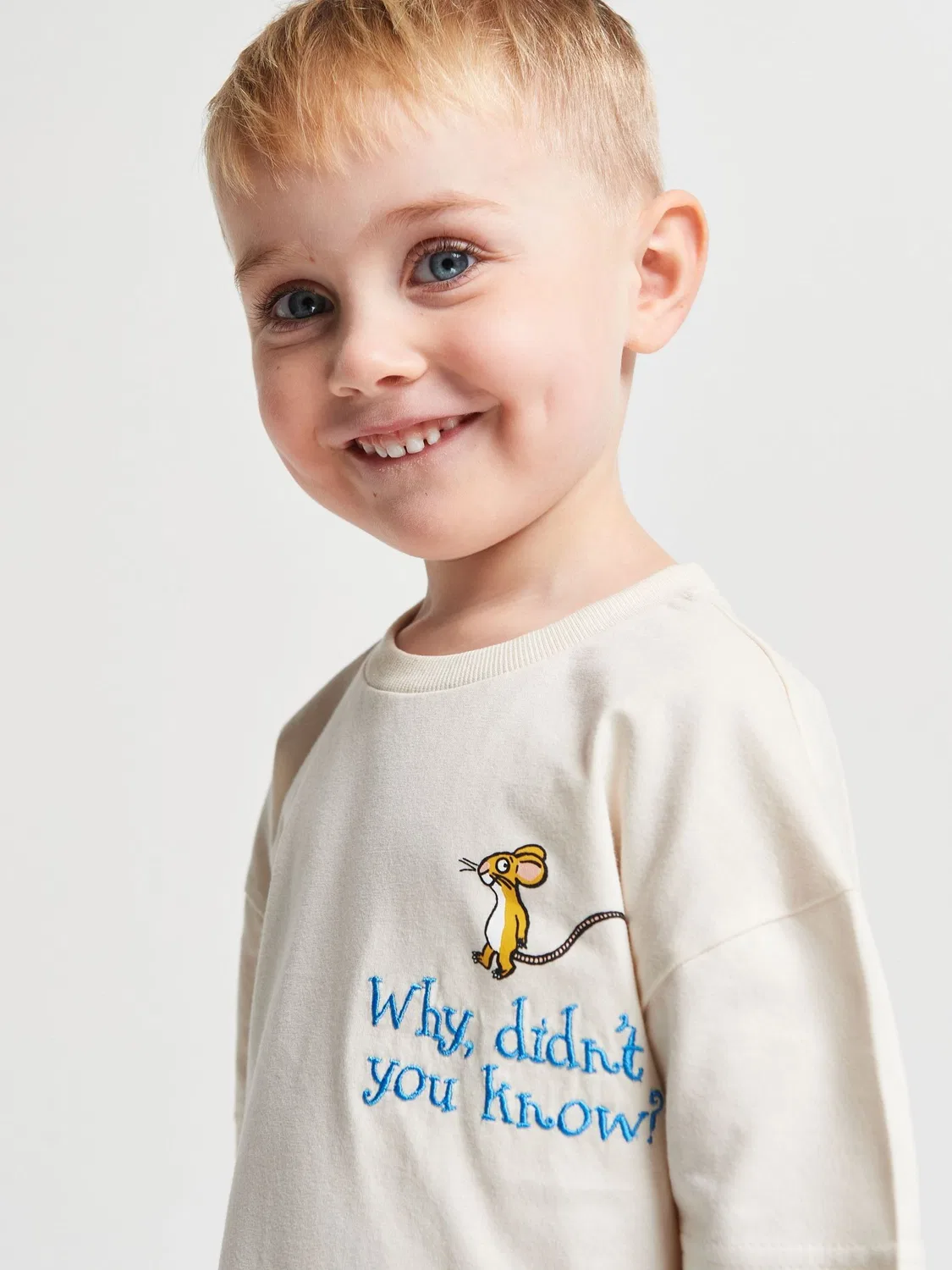 Комплект футболка и шорты Gruffalo Brand Threads, синий — фото 3