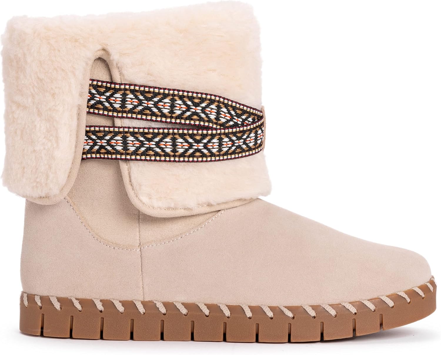 Мужские и женские модные ботинки MUK LUKS Flexi Montauk, Stone — фото 3