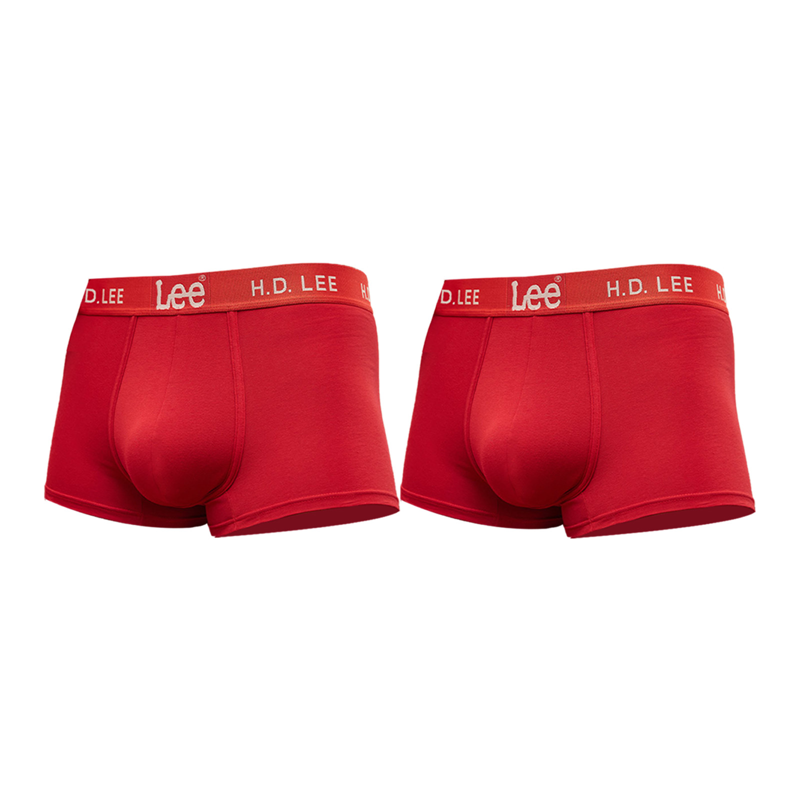 

Комплект мужских трусов Prism Color Two Lee, красный