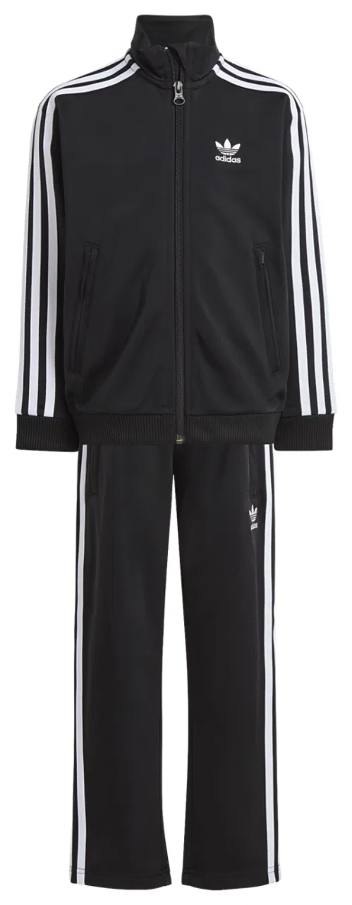 Спортивный костюм для мальчиков Firebird Tracksuit Adidas, черный/белый — фото 4