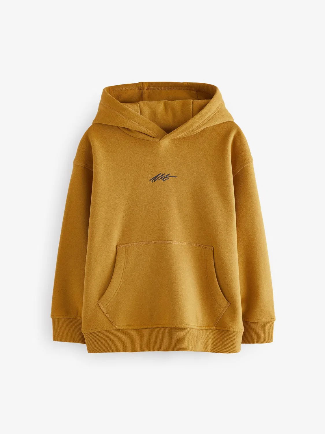 Худи, оверсайз, NXT Hoodie Sign Off Hoodie Next, охра