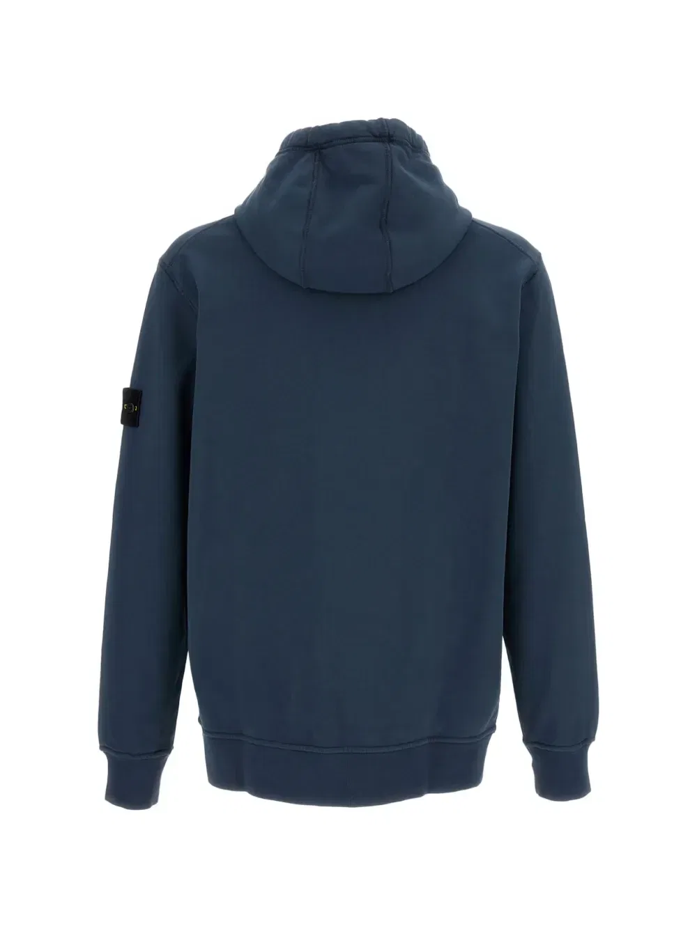 6100062 толстовка с капюшоном из флиса из органического хлопка Stone Island, синий — фото 2