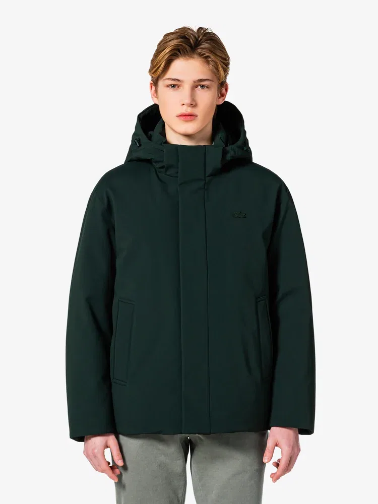 Куртка с капюшоном, нестеганая LACOSTE, YZP