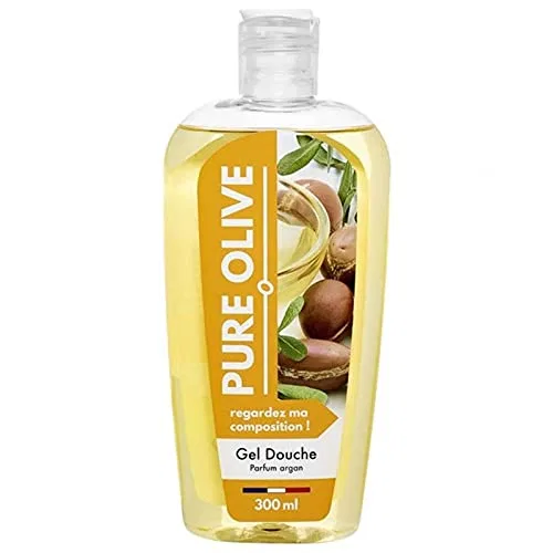 Гель для душа Parfum Shower Gel Argan, Pure Olive, набор 4 шт, 300 мл