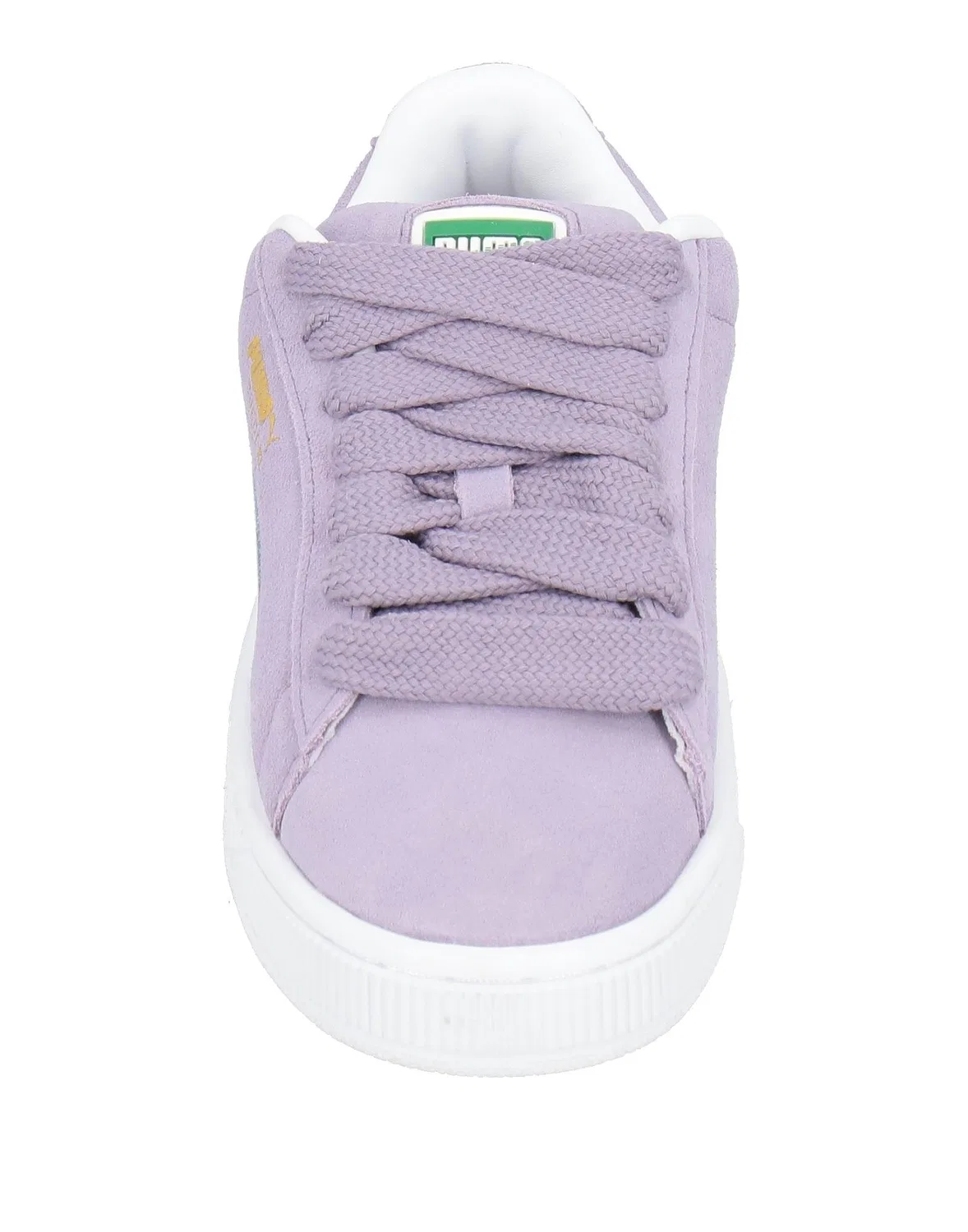 Детские кроссовки для мальчиков замшевые Puma Suede Xl Jr, сиреневый — фото 4