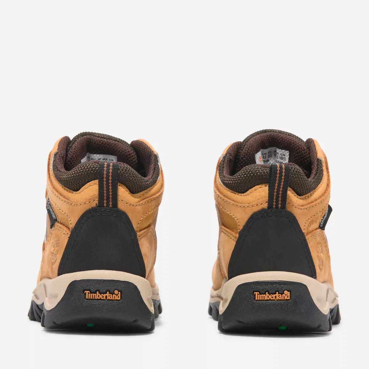 Детские ботинки для девочек водонепроницаемые Timberland Toddler Mt. Maddsen Waterproof Mid Hiking Boot, Wheat Nubuck — фото 4