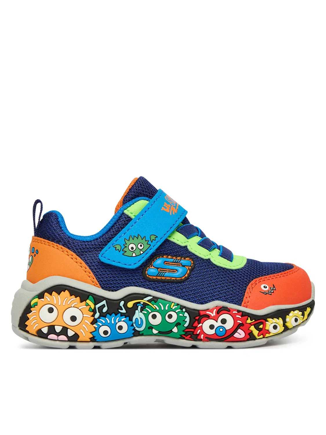Кроссовки для мальчика Play Scene Skechers, синий
