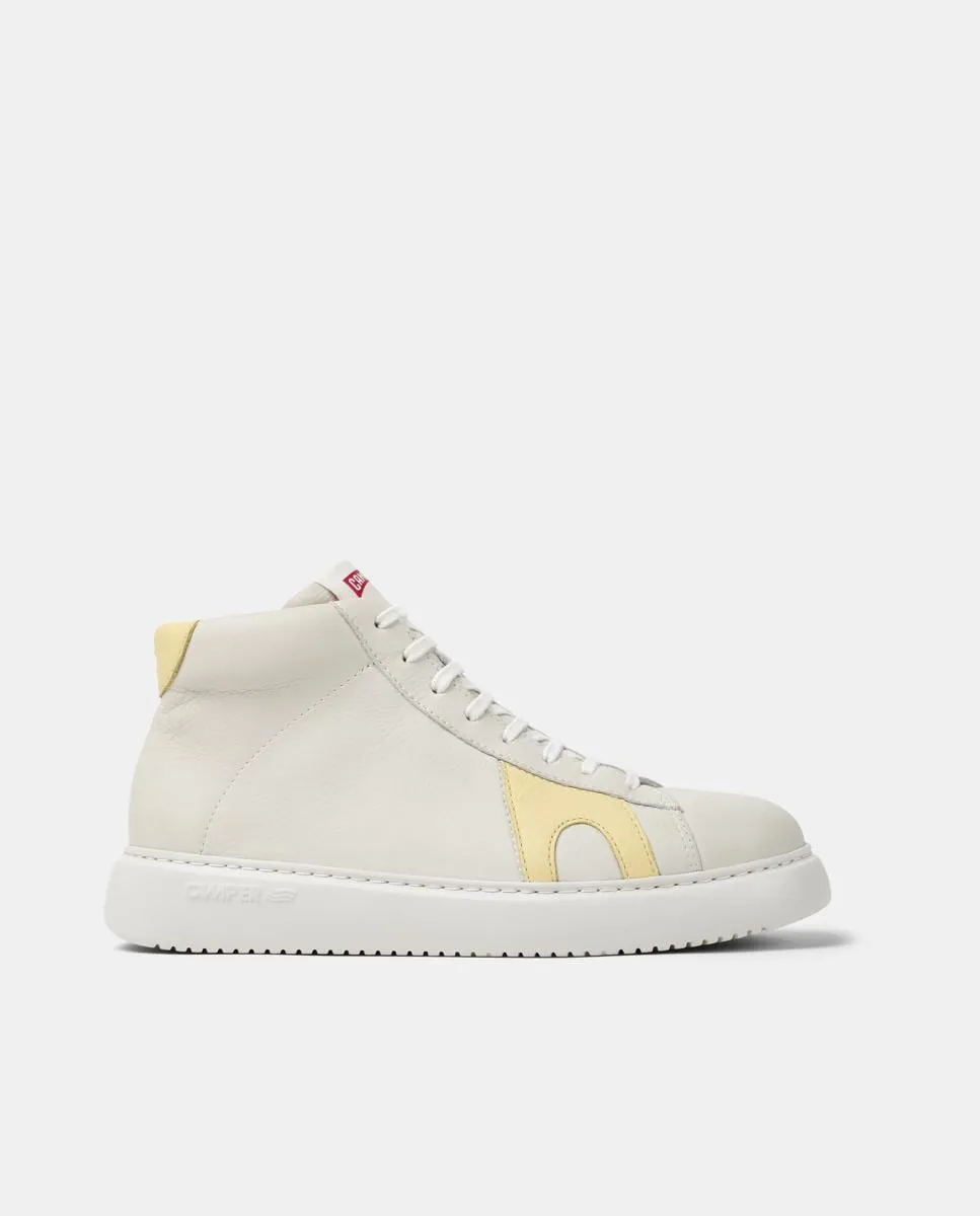 

Мужские кожаные кроссовки Runner K21 с высоким берцем Camper, белый