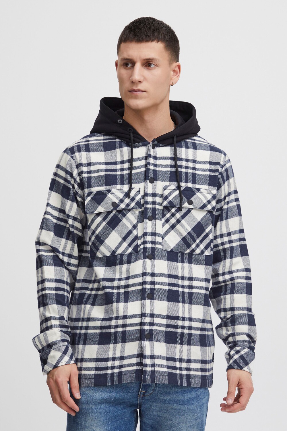 

Куртка !SOLID Langarmhemd SDZachary overshirt 21301017 ME, синий