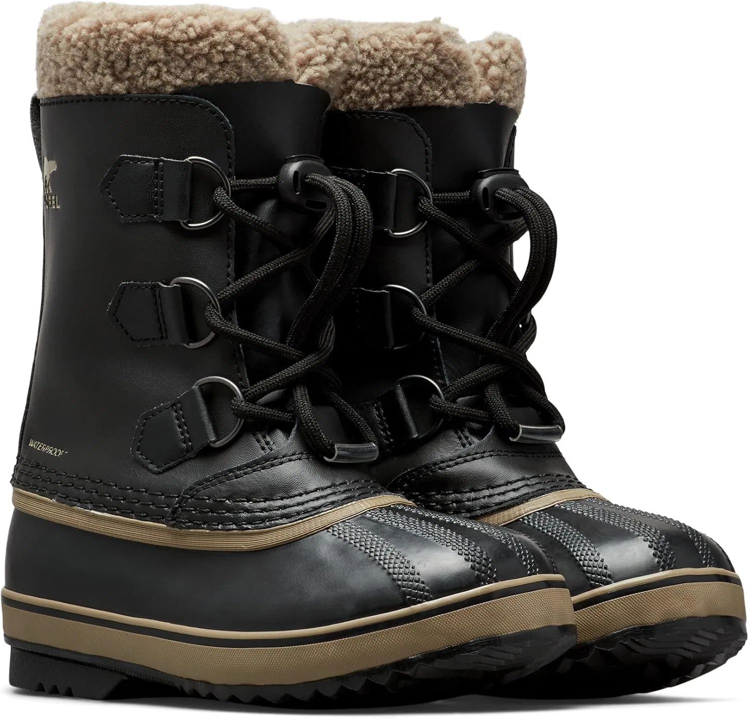 Детские зимние ботинки для девочек Yoot Pac Tp Boot, Black — фото 2