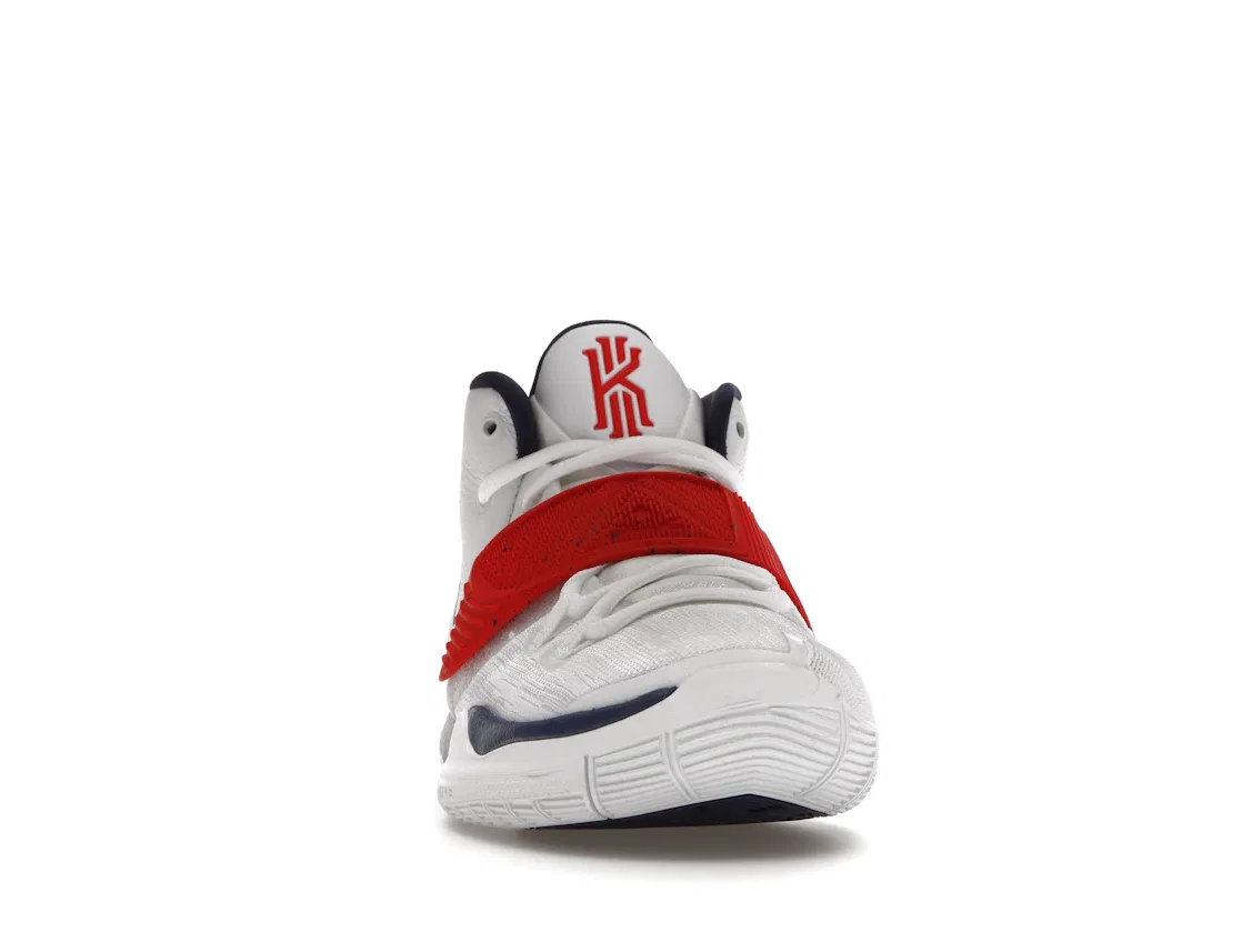 Детские кроссовки для баскетбола Nike Kyrie 6, White/White — фото 2