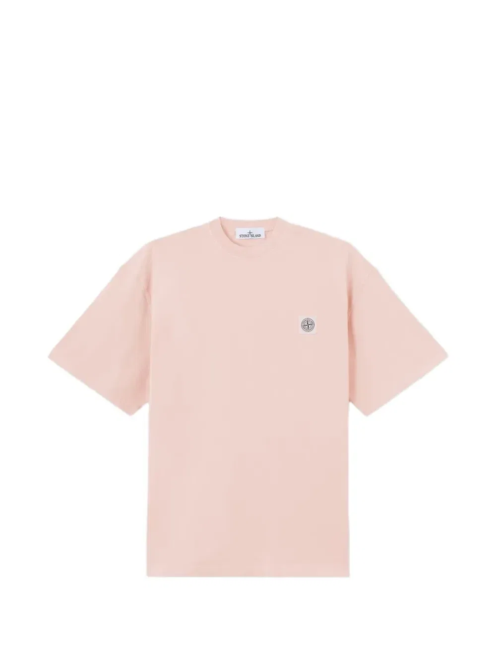 Футболка с логотипом-нашивкой Stone Island, розовый