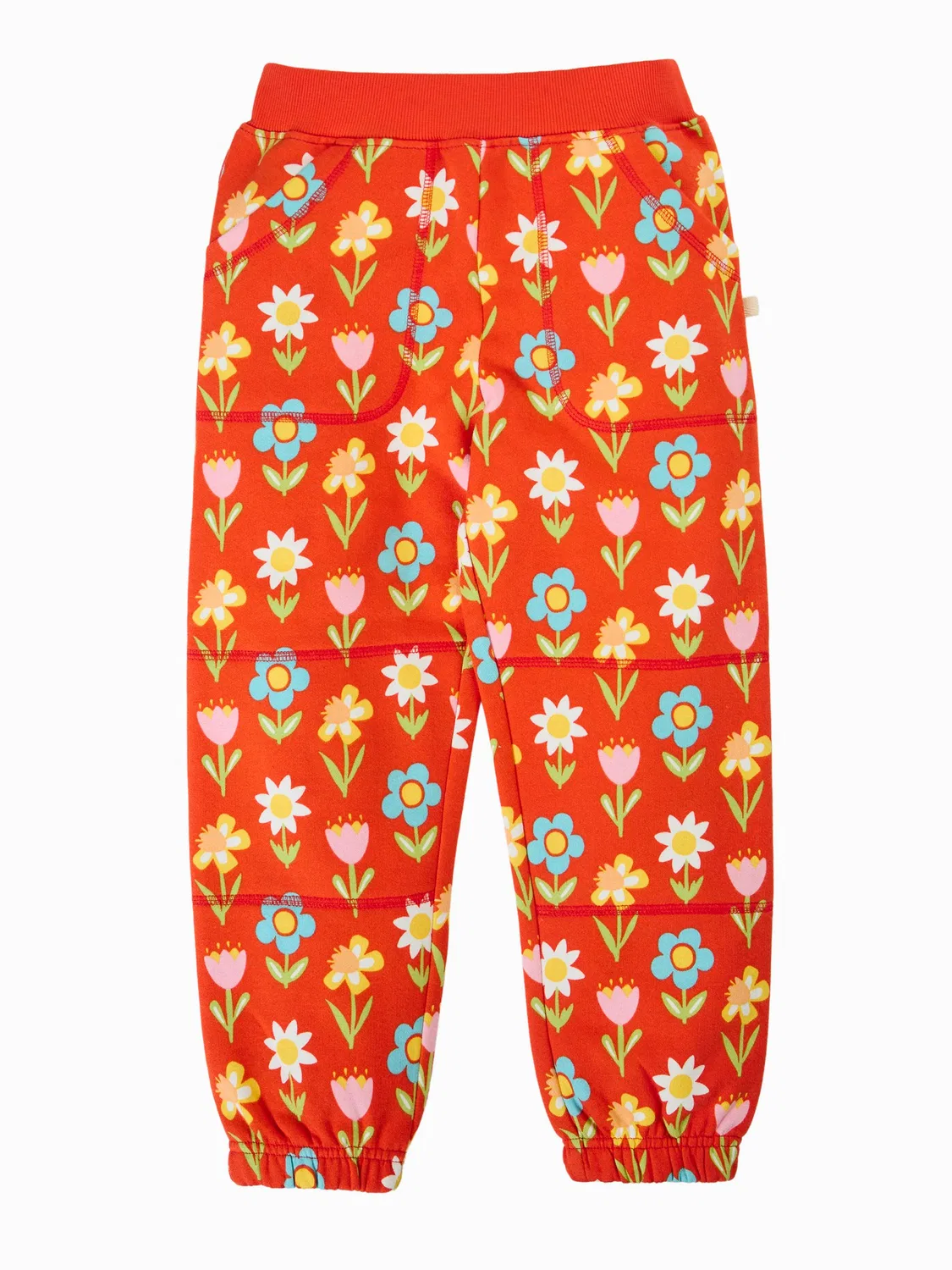 Джоггеры с принтом Malpas Frugi, красный