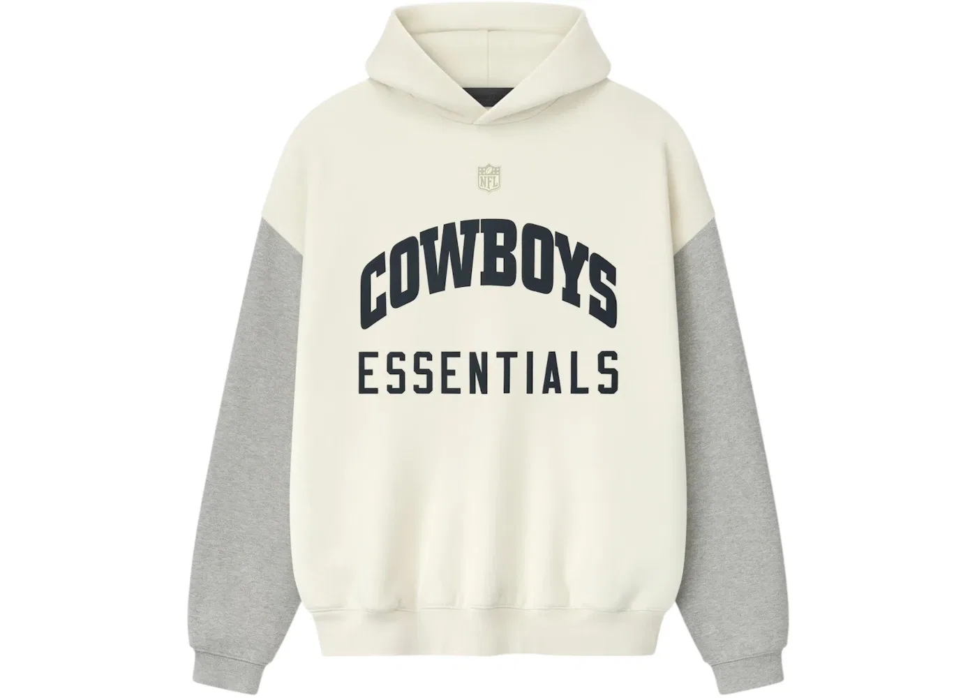 Мужской худи с принтом Cowboys Fear of God, Cream/Concrete Heather