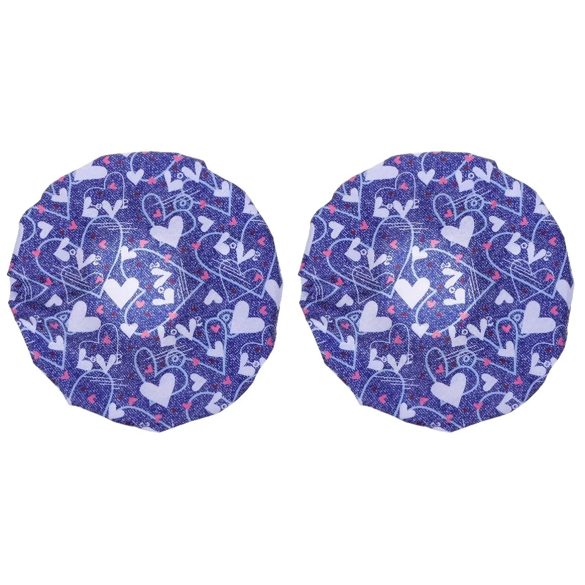 Шапочка для душа мужская, FRCOLOR, 2 шт, 35x35см, Blue