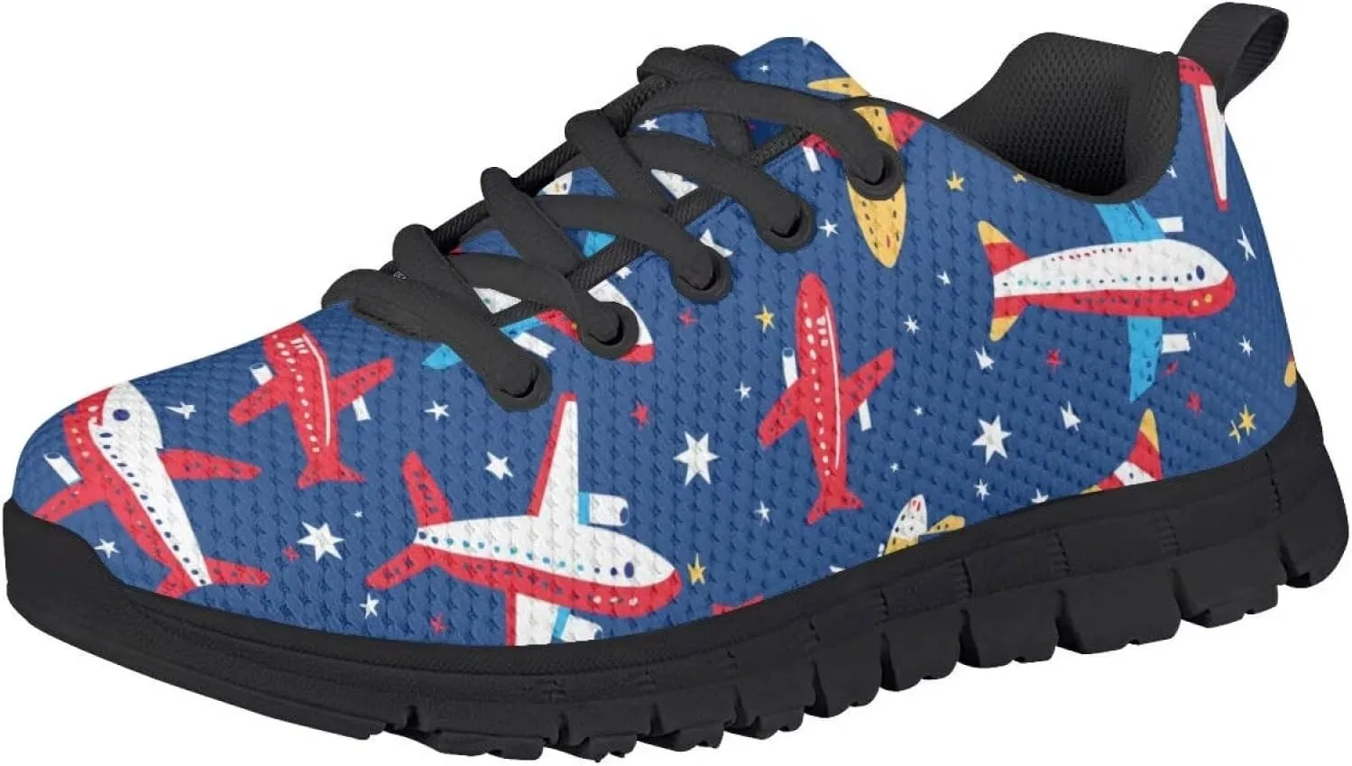 Детские кроссовки для мальчиков с принтом Ystardream, Cute Blue Airplane