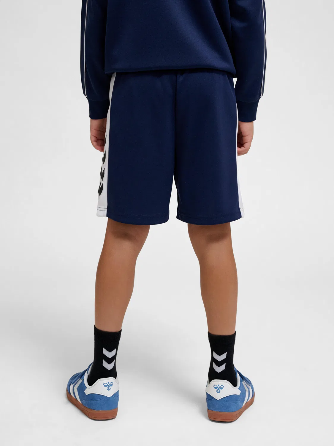 Детские шорты с регулируемой талией Hmlorton Hummel, Dark Blue — фото 2