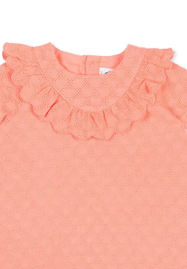 Платье хлопковое Vestiti, Petit Bateau, Pink, розовый — фото 3