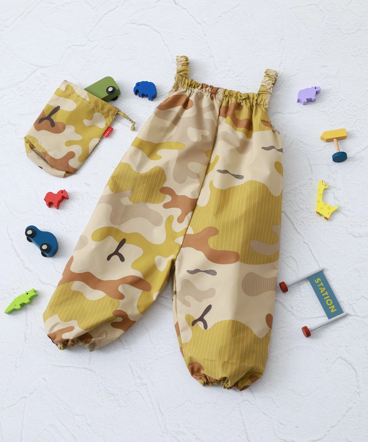 Детский комбинезон с водоотталкивающей пропиткой модель 392PLUSM KIDS JUMPSUIT 392 plusm, Beige
