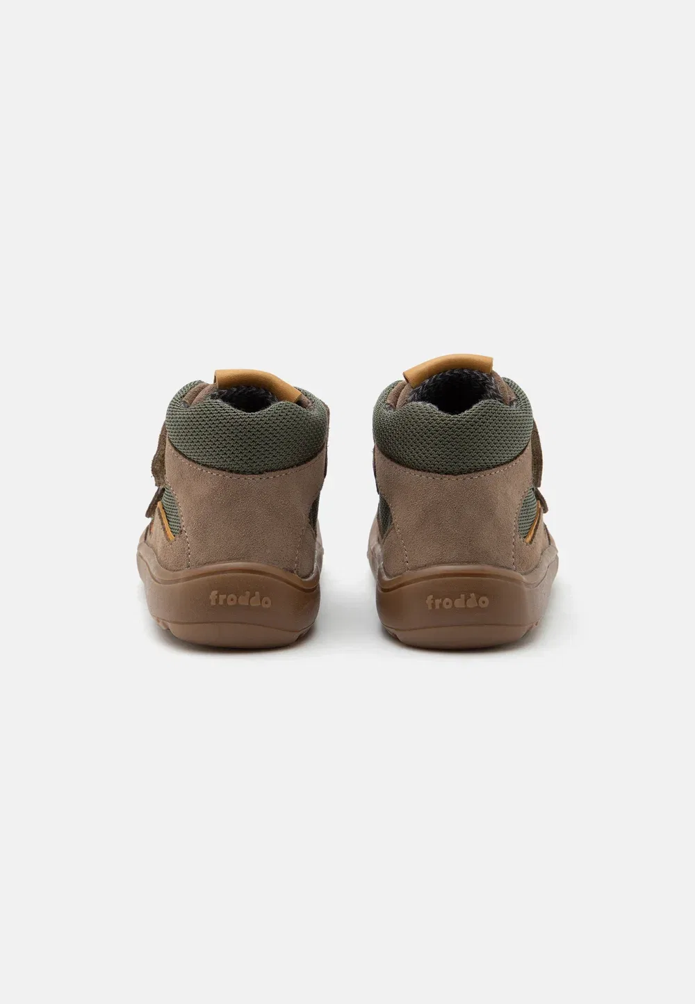 Осенние высокие кроссовки Barefoot Tex Froddo, Beige — фото 3
