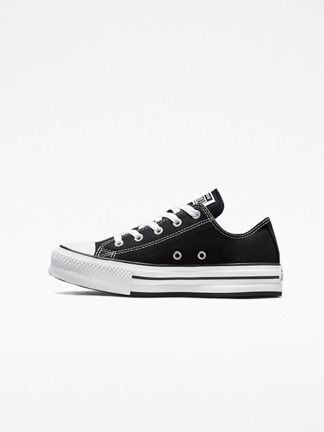 Кроссовки низкие Converse Chuck Taylor All Star Lift, черный — фото 2