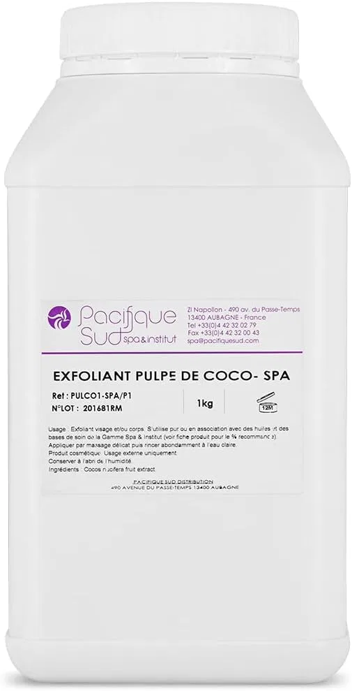 Скраб для лица и тела SPA South Pacific Coconut Pulp 1 кг, Pacifique Sud ingredients