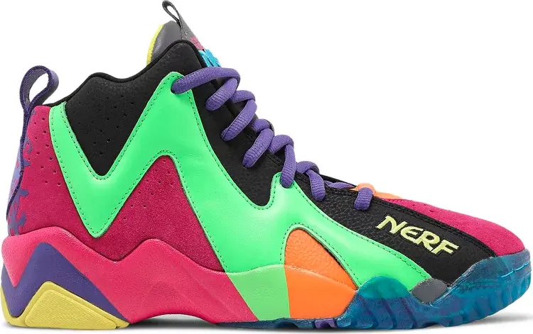 

Кроссовки nerf x kamikaze 2 'backboard breaker' Reebok, многоцветный, Синий, Кроссовки nerf x kamikaze 2 'backboard breaker' Reebok, многоцветный