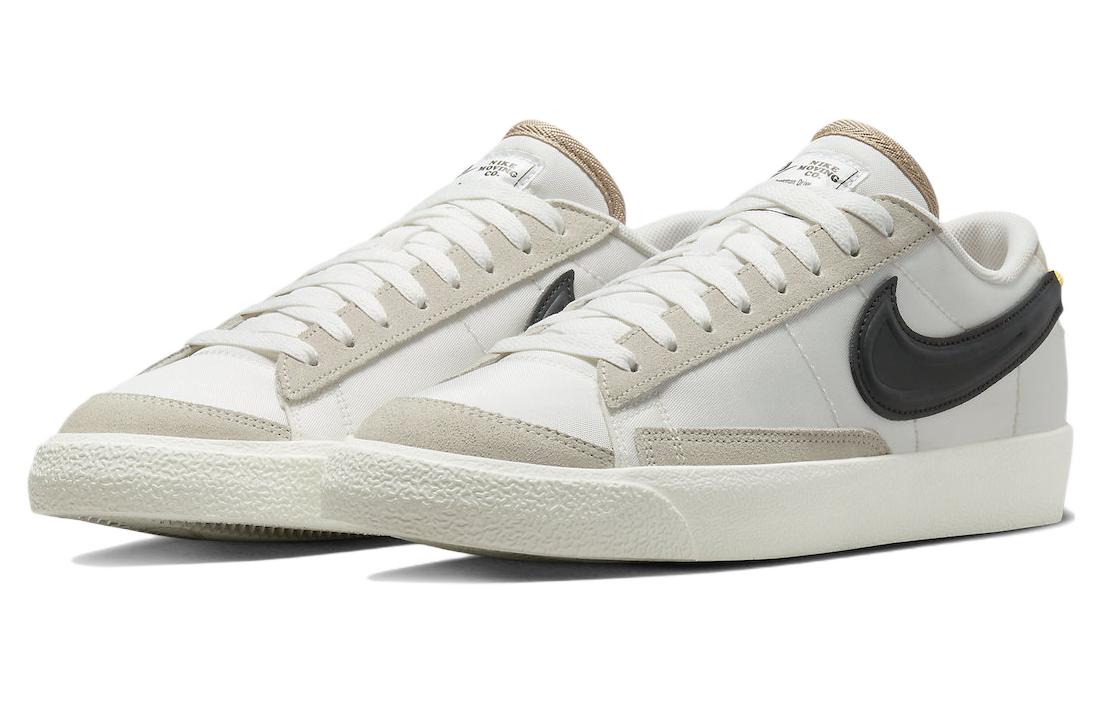 Кроссовки Nike Blazer Low 77 SE, светло-серый/черный — фото 3