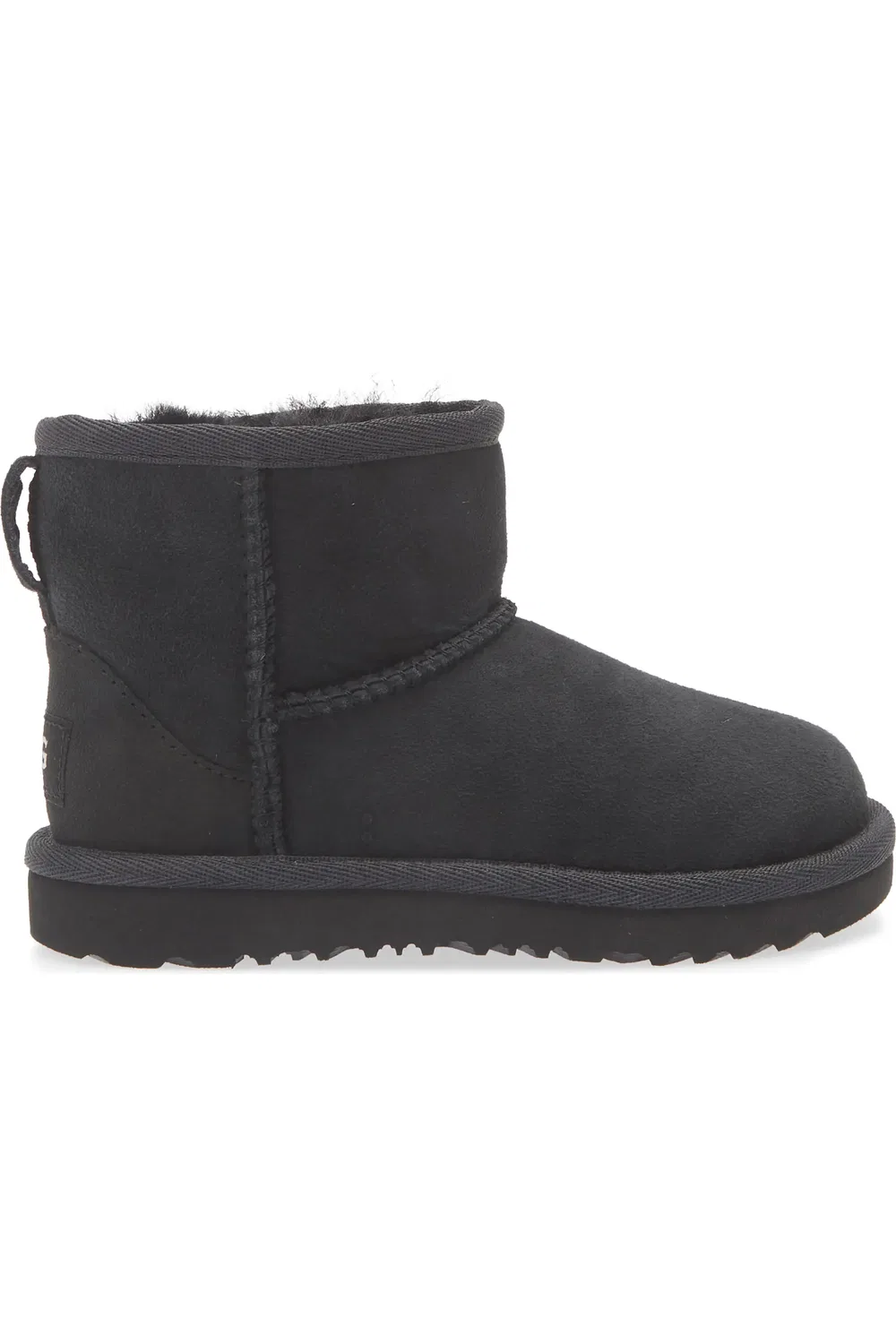 Детские ботинки классические Mini II на подошве из пены Classic UGG, черный — фото 3