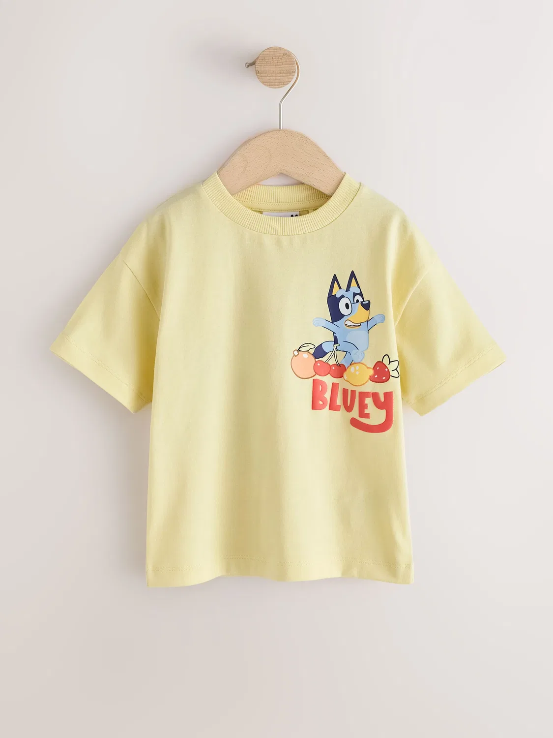 Футболка с графическим принтом Bluey Next, желтый — фото 4