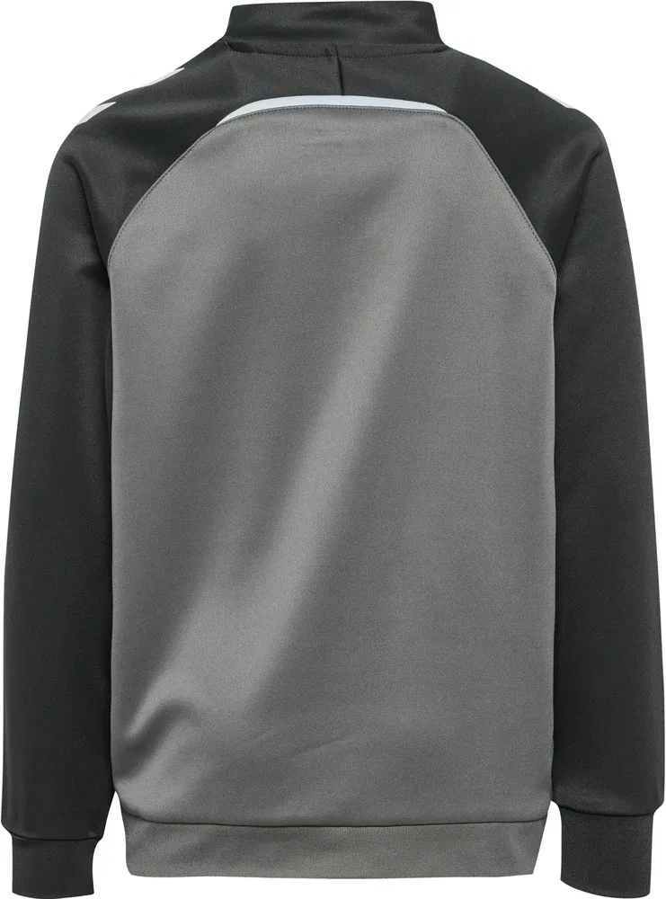 Куртка спортивная детская на молнии Lead 2.0 Track Zip Jacket Hummel, серый