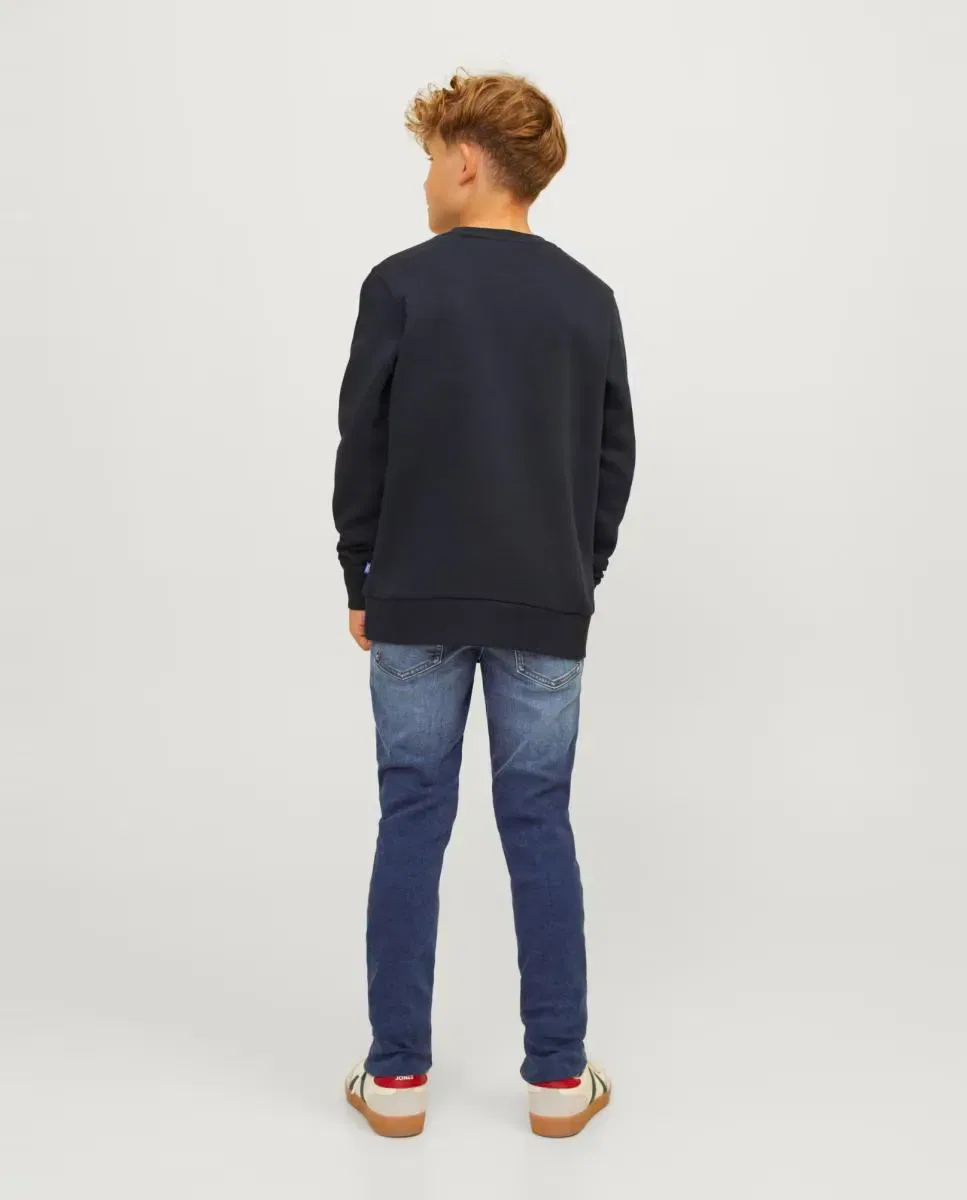 Детские джинсы для мальчиков slim fit Jack & Jones, Azul — фото 3