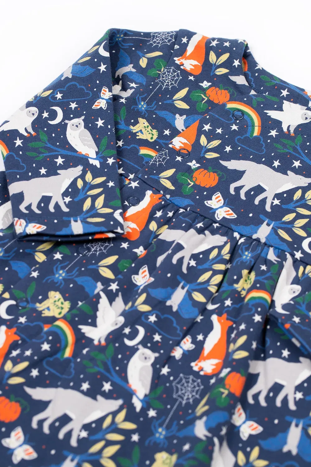 Платье-кимоно Kiki Frugi, Navy — фото 2