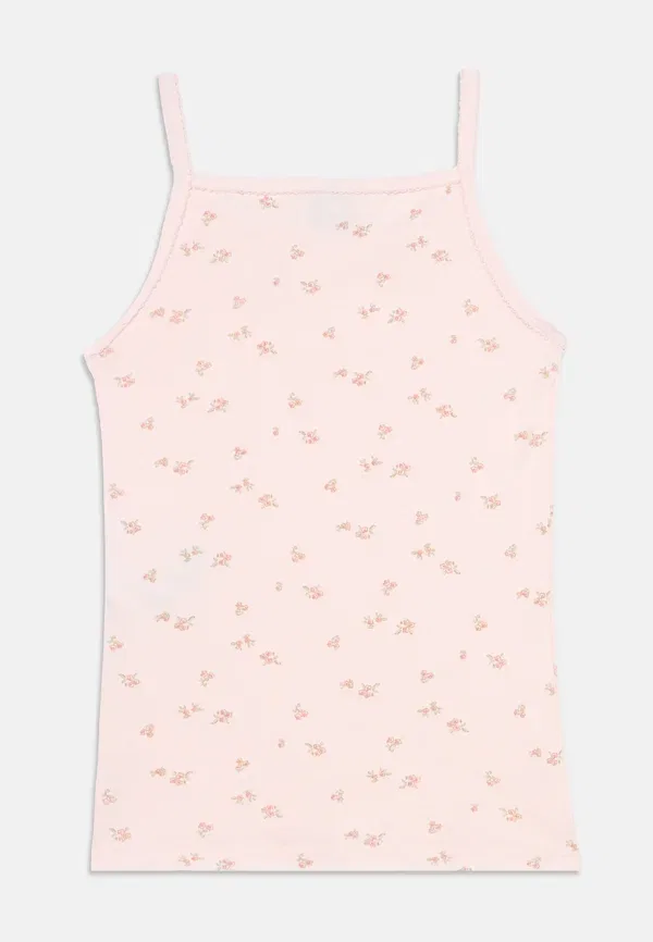 Комплект из 3 футболок с цветочным принтом Chemises 3 pack - apatiniai marskiniai Petit Bateau, pink, розовый — фото 2